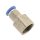 IQS Steckanschluss mit Innengewinde G 1/2"-12mm, IQS-Standard Pneumtikverbindung