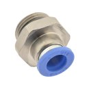 IQS gerade Steckverschraubung mit zylindrischem Außengewinde G 1/4" - 6 mm, IQS - Standard