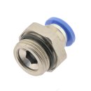 IQS gerade Steckverschraubung mit zylindrischem Außengewinde G 1/4" - 6 mm, IQS - Standard