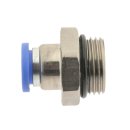 IQS gerade Steckverschraubung mit zylindrischem Außengewinde G 1/4" - 6 mm, IQS - Standard