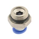 IQS gerade Steckverschraubung mit zylindrischem Außengewinde G 1/4" - 6 mm, IQS - Standard