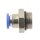 IQS gerade Steckverschraubung mit zylindrischem Außengewinde G 1/4" - 6 mm, IQS - Standard