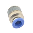 IQS gerade Steckverschraubung mit Außengewinde R 1/8" - 10 mm, IQS - Standard Innensechskant
