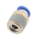 IQS gerade Steckverschraubung mit Außengewinde R 1/8" - 10 mm, IQS - Standard Innensechskant