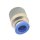 IQS gerade Steckverschraubung mit Außengewinde R 1/8" - 10 mm, IQS - Standard Innensechskant