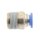IQS gerade Steckverschraubung mit Außengewinde R 1/8" - 10 mm, IQS - Standard Innensechskant