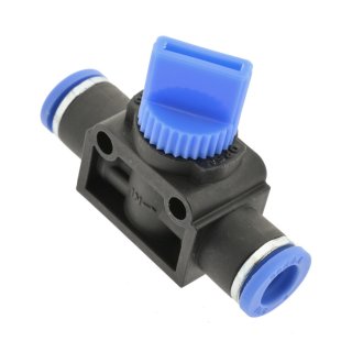 IQS 3/2-Wege-Absperrventil mit Steckanschluss beidseitig 6mm, IQS-Standard
