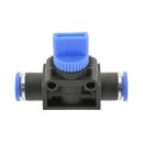 IQS 3/2-Wege-Absperrventil mit Steckanschluss beidseitig 6mm, IQS-Standard