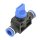 IQS 3/2-Wege-Absperrventil mit Steckanschluss beidseitig 6mm, IQS-Standard