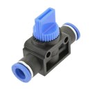 IQS 3/2-Wege-Absperrventil mit Steckanschluss beidseitig 8mm, IQS-Standard