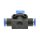 IQS 3/2-Wege-Absperrventil mit Steckanschluss beidseitig 8mm, IQS-Standard