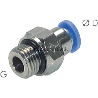 Steckanschluss, selbstabsper- rend G 3/8"-8mm, IQS-Standard