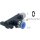 Winkel-Absperrhahn R 3/8"-8mm, IQS-Standard