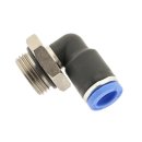 IQS L - Steckverbindung kurz zylindrischem Außengewinde M5 - 6 mm, IQS - Standard