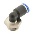 IQS L - Steckverbindung kurz zylindrischem Außengewinde M5 - 6 mm, IQS - Standard