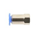 IQS Mini gerade Steckverschraubung mit Innengewinde M 5 - 4 mm