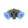 IQS Mini Winkel - Steckverbinder L-Steckanschluss 6 mm, IQS-Mini