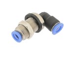 IQS Mini Winkel - Schott - Steckverbindung L-Schott-Steckverbindung 6 mm, IQS-Mini