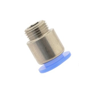 IQS Mini gerade Steckverschraubung mit Feingewinde M 6 x 0 ,75 - 4 mm, Mini Innensechskant