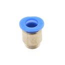 IQS Mini gerade Steckverschraubung mit Feingewinde M 6 x 0 ,75 - 4 mm, Mini Innensechskant