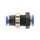 IQS Schott - Steckverbindung aus Kunststoff beidseitig 6 mm, IQS-Standard