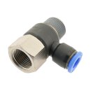 IQS L - Steckanschluss, Innen- Außengewinde G / R 1/2" - 12 mm, IQS-Standard