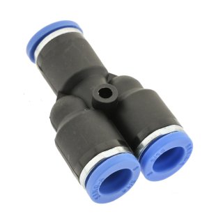 IQS Y-Steckverbindung reduzierend 8mm-6mm, IQS- Standard Pneumaitk Y-Verteiler