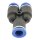 IQS Y-Steckverbindung reduzierend 8mm-6mm, IQS- Standard Pneumaitk Y-Verteiler