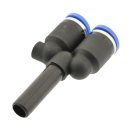 IQS Y-Steckanschluss 8 mm Stecknippel auf 8 mm Steckanschluss IQS-Standard