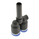 IQS Y-Steckanschluss 8 mm Stecknippel auf 8 mm Steckanschluss IQS-Standard